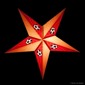 Football Star rot/weiß L